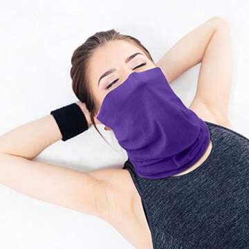 Versatile SATINIOR Neck Gaiters for Sun Protection