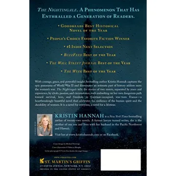 The Nightingale WWII Novel Love Sacrifice Resilience