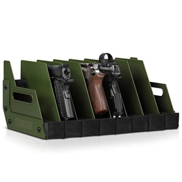 Savior Equipment Gun Pistol Revolver Rack Stand for Safe Storage