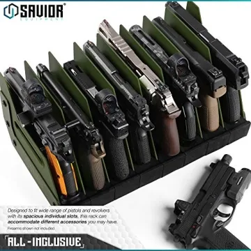 Savior Equipment Gun Pistol Rack for Handguns