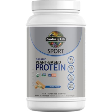 Organic Vegan Protein Powder with Probiotics and BCAAs