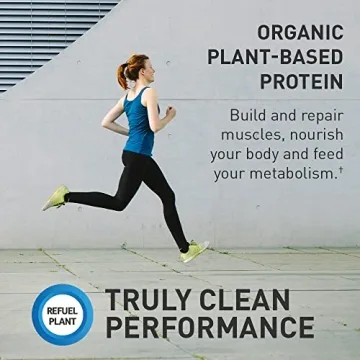 Organic Vegan Protein Powder with Probiotics and BCAAs
