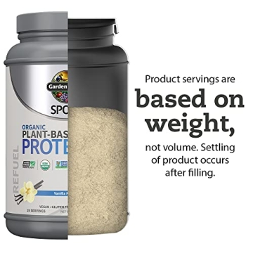 Organic Vegan Protein Powder with Probiotics and BCAAs