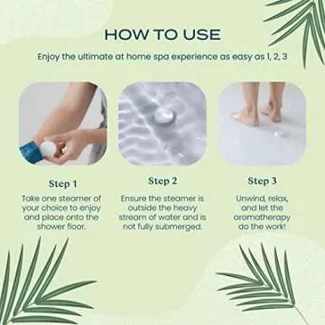 Relaxing Body Restore Shower Steamers Aromatherapy 6 Pack