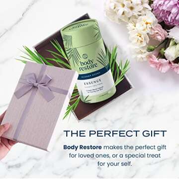 Body Restore Shower Steamers Aromatherapy 6 Pack - Relaxation Birthday Gifts for Women and Men, Travel Essentials, Stress Relief and Self Care - Tea Tree