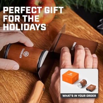 Tumbler Rolling Knife Sharpener™ - Easy & Effective