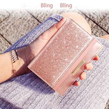 Travel Passport Holder Cover RFID Blocking Cute Slim Passport Wallet for Women