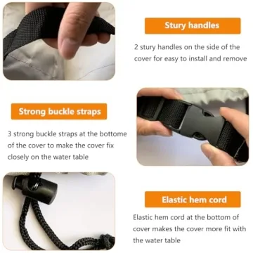 Dalema Kids Waterproof Water Table Cover for Outdoor Fun