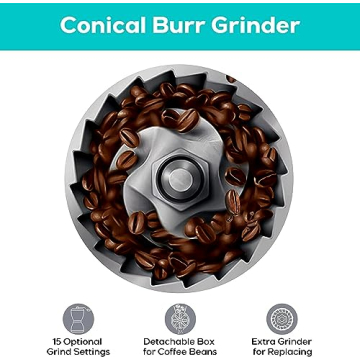 Buy CASABREWS Espresso Machine With Grinder for Home Brewing