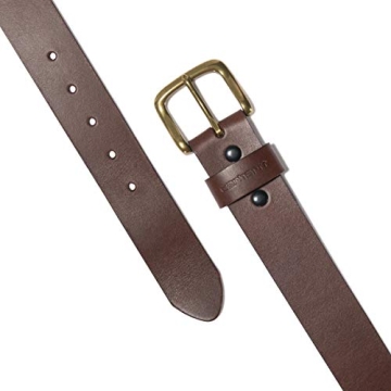 Carhartt Classic Brown Leather Belt Size 44
