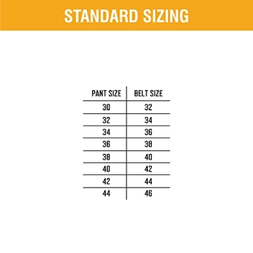 Carhartt Classic Brown Leather Belt Size 44