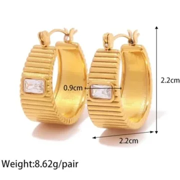 Shop Vintage Statement Hoop Earrings for Women Style