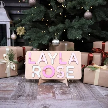 Personalized Wooden Name Puzzle for Kids Fun Learning Toy