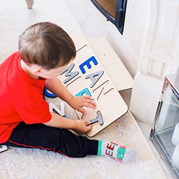 Personalized Wooden Name Puzzle for Kids Fun Learning Toy