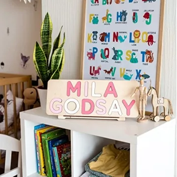 Personalized Wooden Name Puzzle for Kids Fun Learning Toy