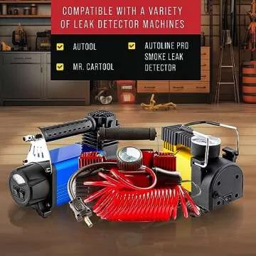 Maplefield - Diagnostic Smoke Fluid - 8 oz Leak Detection Solution - Produces High-Visibility Smoke - Helps Detect Automotive Leak Problems