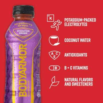 BODYARMOR Mamba Forever Sports Drink - Refreshing Hydration