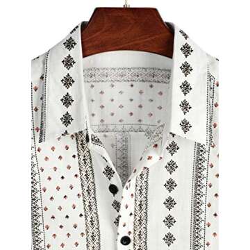 VATPAVE Summer Hawaiian Shirt for Men - Stylish Comfort