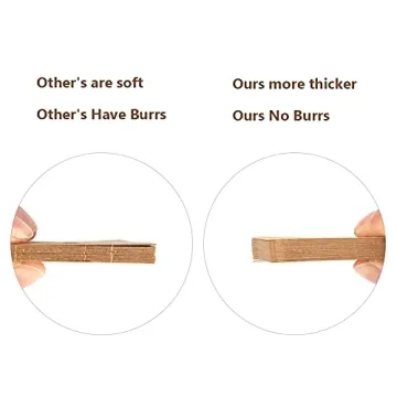 G2PLUS 100PCS Mini Kraft Gift Tags with String for DIY