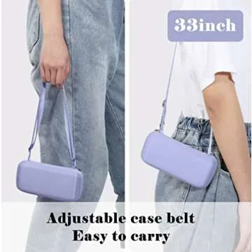 ESUFEIR Mini Travel Sun Umbrella for Purse With Case,Small Compact UV Umbrella Protection Sun,Lightweight Portable Parasol Umbrella Windproof for Women Men Kids(Purple)