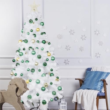 Lulu Home Christmas Ball Ornaments - 24 Durable Ornaments for All Occasions
