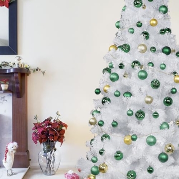 Lulu Home Christmas Ball Ornaments - 24 Durable Ornaments for All Occasions