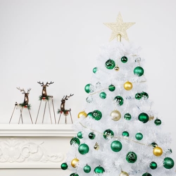 Lulu Home Christmas Ball Ornaments - 24 Durable Ornaments for All Occasions