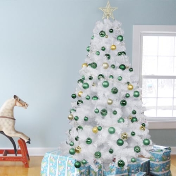 Lulu Home Christmas Ball Ornaments - 24 Durable Ornaments for All Occasions