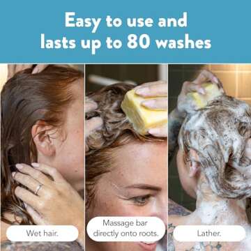 Ethique Curl Defining Solid Sulfate Free Shampoo Bar for Curly Hair - Professor Curl - Vegan, Eco-Friendly, Plastic-Free, Cruelty-Free, 3.88 oz (Pack of 1)