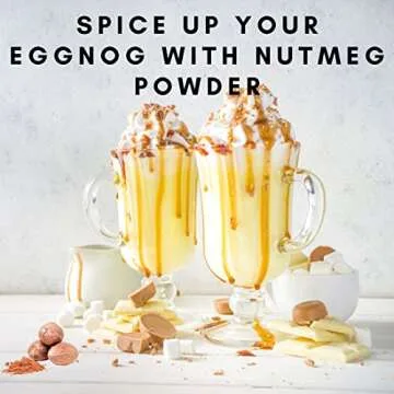 SPICY ORGANIC Ceylon Organic Nutmeg Powder (16 oz Pack)– Certified USDA Organic - Fresh Ground Nutmeg Spice for Baking, Cooking, Spices and Seasoning