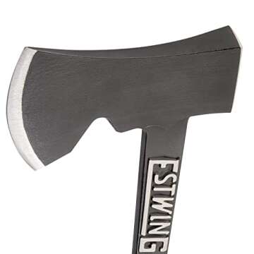 Estwing Camping Axe - 14" Hatchet with Shock Reduction Grip