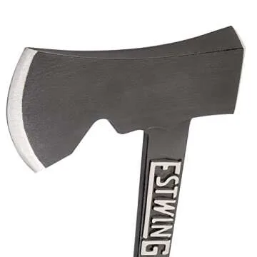 Estwing Camping Axe - 14" Hatchet with Shock Reduction Grip
