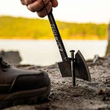 Estwing Camping Axe - 14" Hatchet with Shock Reduction Grip