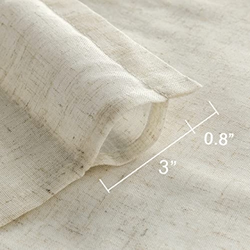 Farmhouse Boho Semi-Sheer Curtains for Kitchen & RV