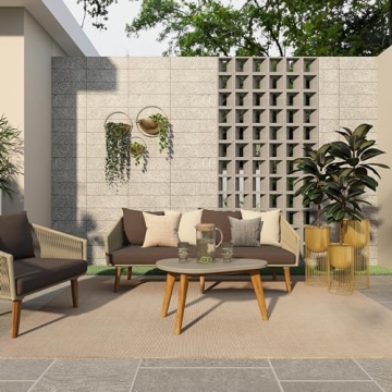 Deco 79 Gold Planter Set - Stylish Indoor and Outdoor Planters