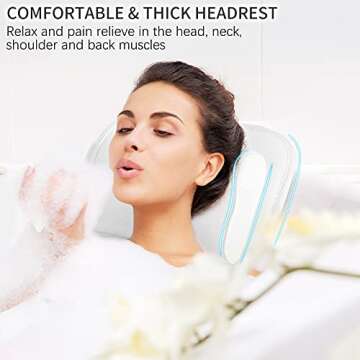 Full Body Bath Pillow for Comfortable Relaxation Anywhere