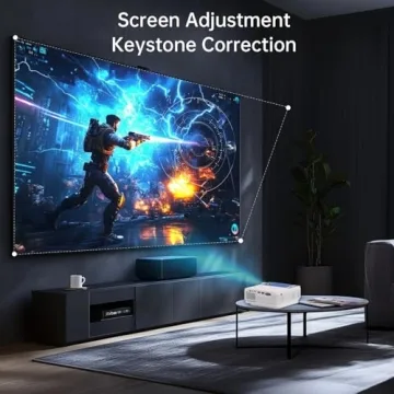 StarAtlas 1080P Mini Projector with WiFi and Bluetooth