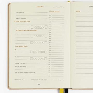 3-Month Productivity Planner Time-Management Mindfulness