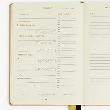 3-Month Productivity Planner Time-Management Mindfulness