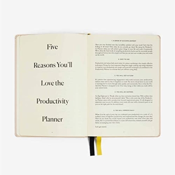 3-Month Productivity Planner Time-Management Mindfulness