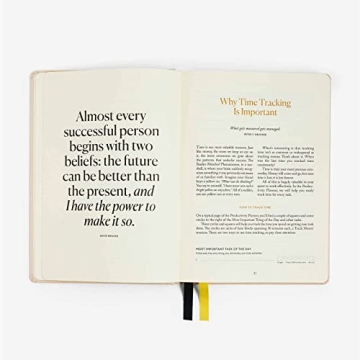 3-Month Productivity Planner Time-Management Mindfulness