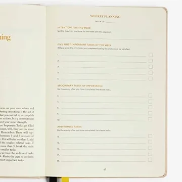 3-Month Productivity Planner Time-Management Mindfulness