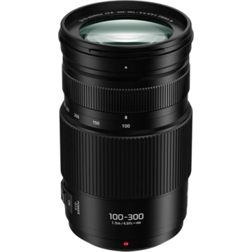 Panasonic LUMIX 100-300mm Zoom Lens Bundle for Photography
