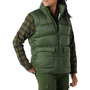 Water-Resistant Sherpa-Lined Vest for Men