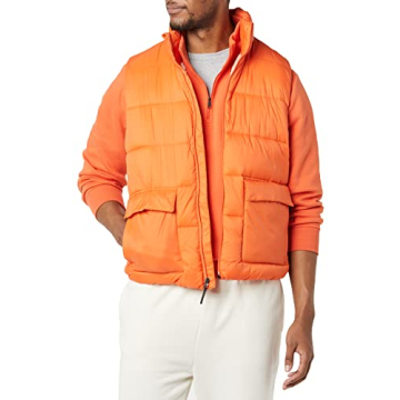 Water-Resistant Sherpa-Lined Vest for Men