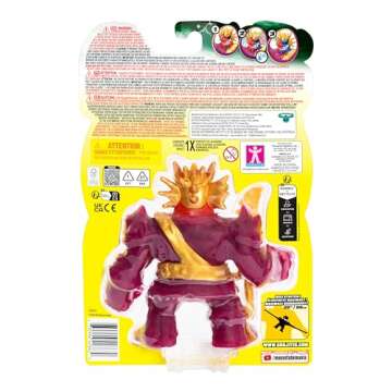 Heroes of Goo Jit Zu Cursed Goo Sea | Super Gooey, Goo Filled Toy Blazagon Action Figure Hero Pack | with Color Changing Face That Reveals His Curse | Stretch Him 3 Times His Size