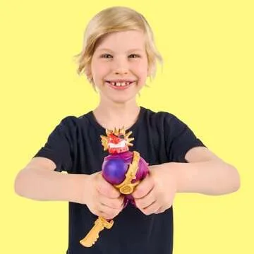 Heroes of Goo Jit Zu Cursed Goo Sea | Super Gooey, Goo Filled Toy Blazagon Action Figure Hero Pack | with Color Changing Face That Reveals His Curse | Stretch Him 3 Times His Size