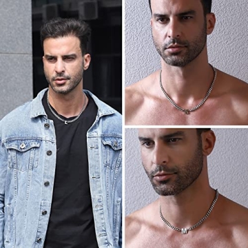 DuoDiner Personalized Initial Necklace for All