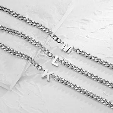 DuoDiner Personalized Initial Necklace for All