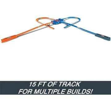 Hot Wheels Deluxe Stunt Box – Ultimate Track Builder Set